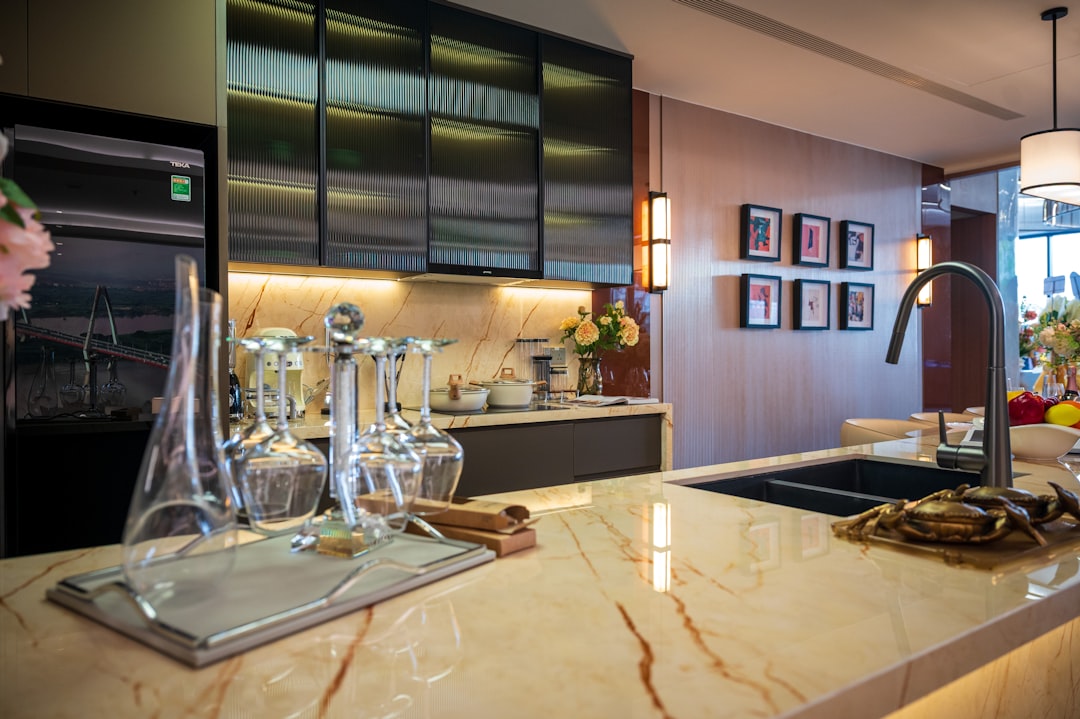 New countertops in an Asheville neighborhood kitchen